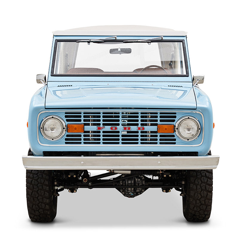 Classic Ford Bronco front view