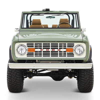 Classic Ford Bronco front view