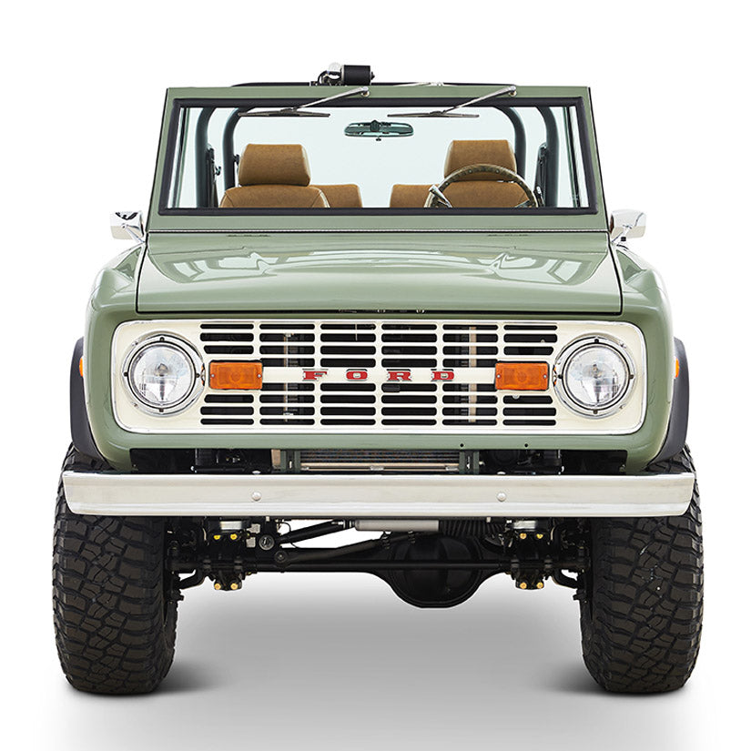 Classic Ford Bronco front view