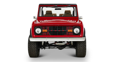 Classic Ford Bronco front view