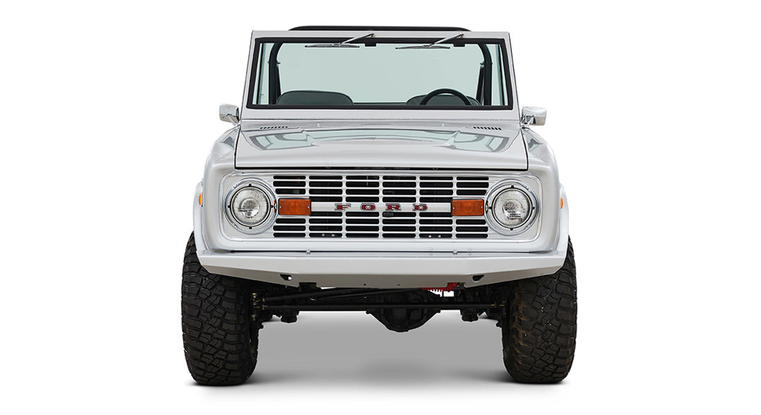 Classic Ford Bronco front view