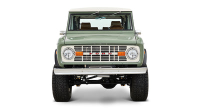 Classic Ford Bronco front view