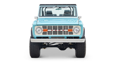 Classic Ford Bronco front view