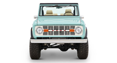Classic Ford Bronco front view