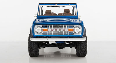 Classic Ford Bronco front view