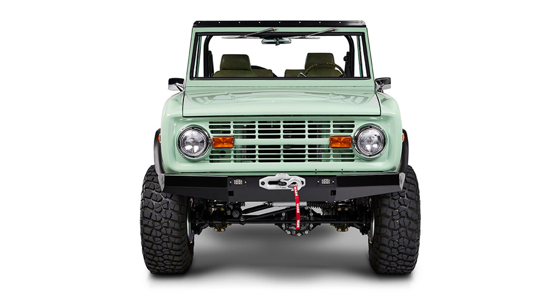Classic Ford Bronco front view