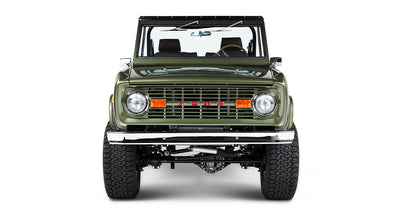Classic Ford Bronco front view