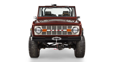 Classic Ford Bronco front view
