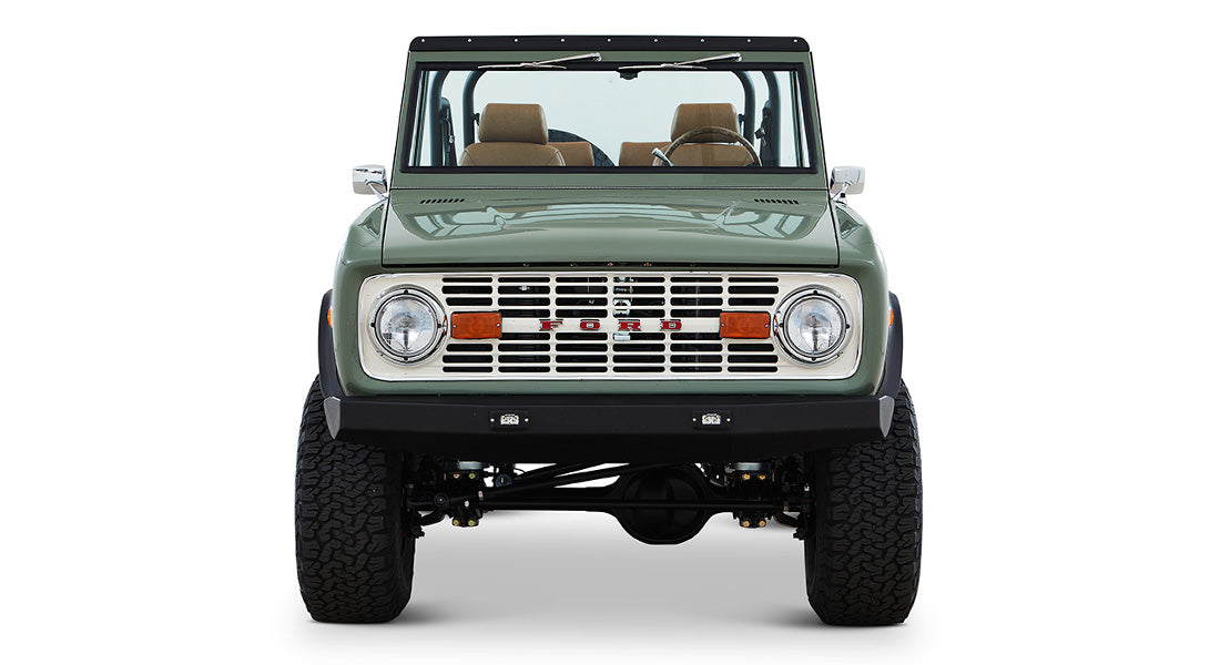 Classic Ford Bronco front view