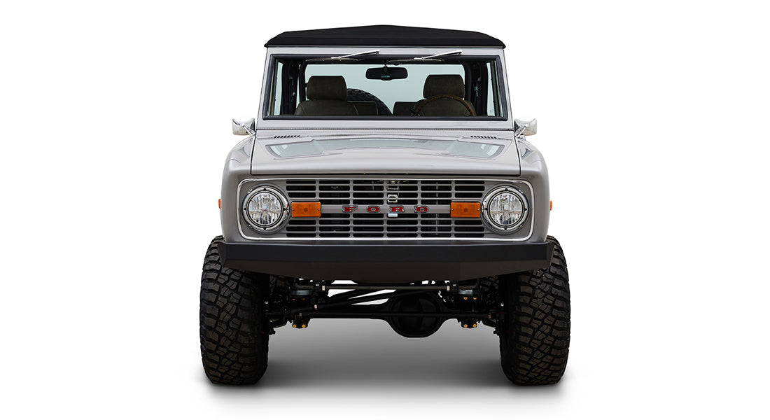 Classic Ford Bronco front view