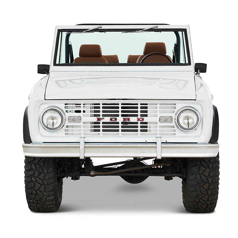 Classic Ford Bronco front view