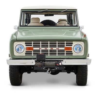 Classic Ford Bronco front view