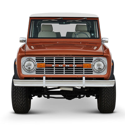 Classic Ford Bronco front view
