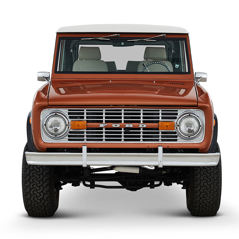Classic Ford Bronco front view