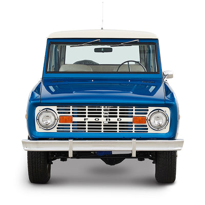 Classic Ford Bronco front view