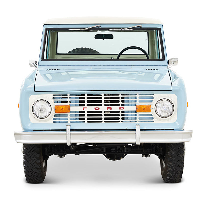 Classic Ford Bronco front view
