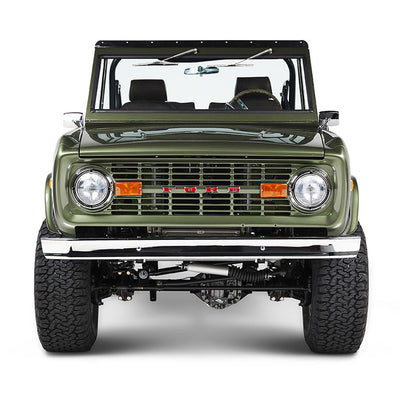 Classic Ford Bronco front view