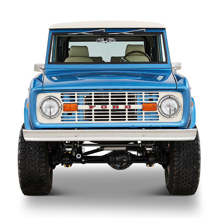 Classic Ford Bronco front view