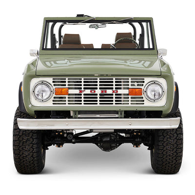 Classic Ford Bronco front view