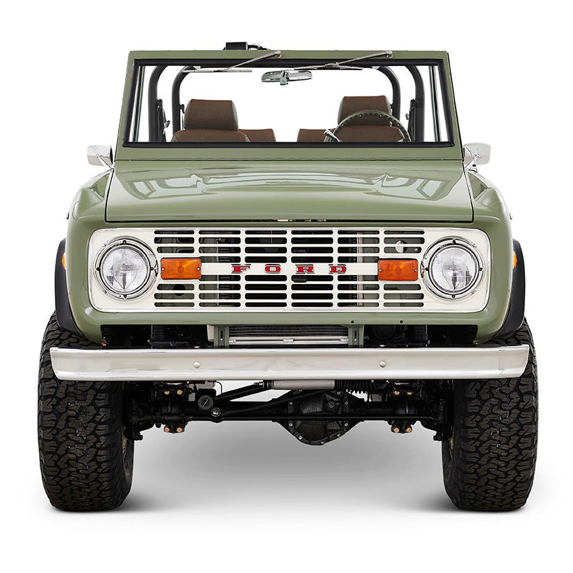 Classic Ford Bronco front view