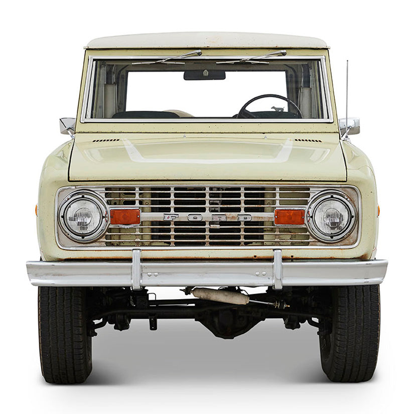 Classic Ford Bronco front view