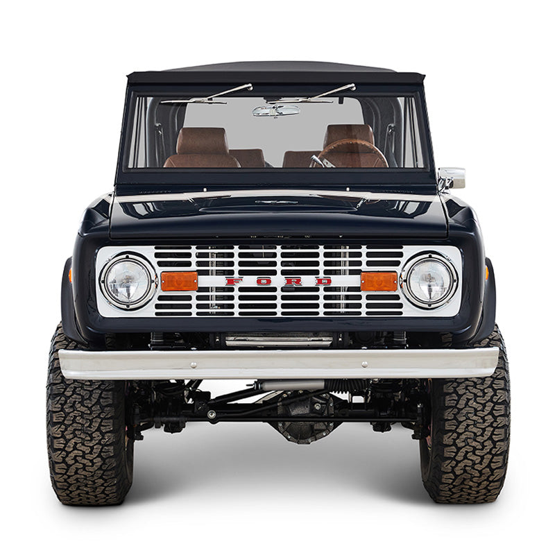 Classic Ford Bronco front view