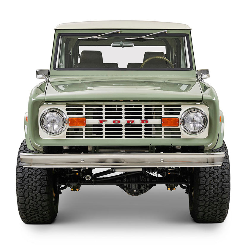 Classic Ford Bronco front view