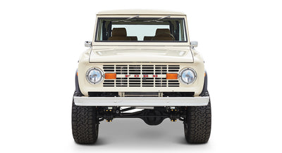 Classic Ford Bronco front view