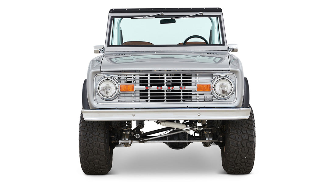 Classic Ford Bronco front view