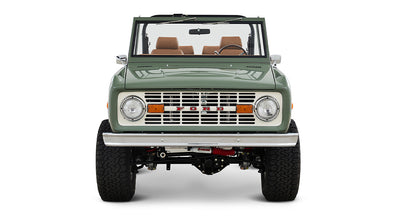 Classic Ford Bronco front view