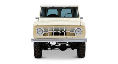 Classic Ford Bronco front view