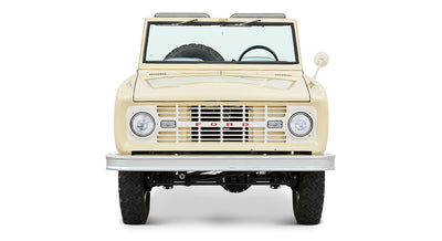Classic Ford Bronco front view