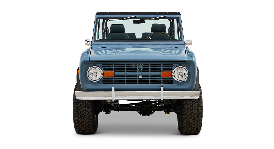 Classic Ford Bronco front view