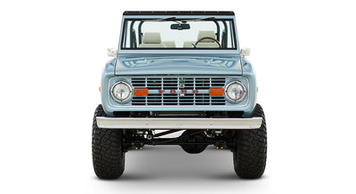Classic Ford Bronco front view