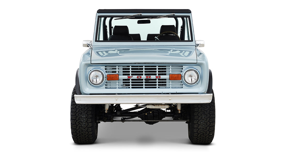 Classic Ford Bronco front view