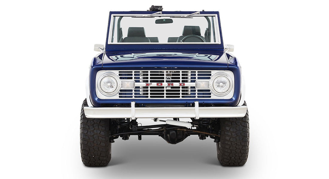 Classic Ford Bronco front view