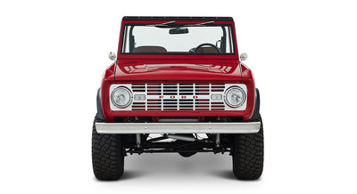 Classic Ford Bronco front view