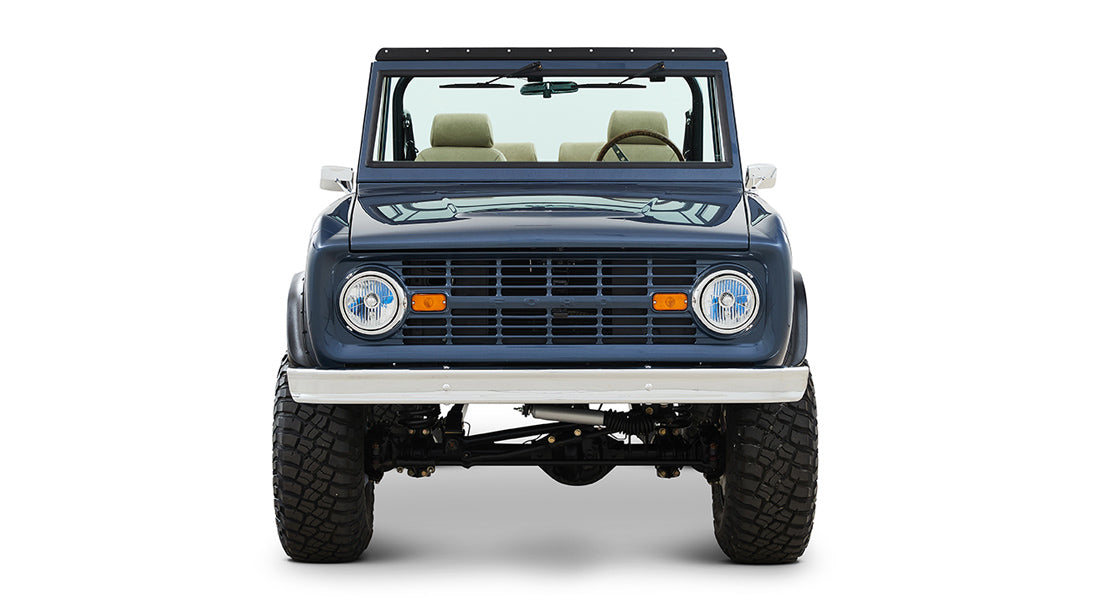 Classic Ford Bronco front view