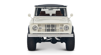 Classic Ford Bronco front view