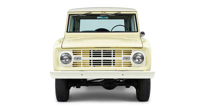 Classic Ford Bronco front view