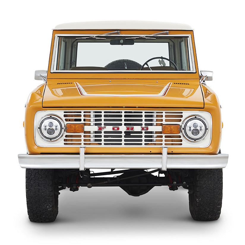 Classic Ford Bronco front view