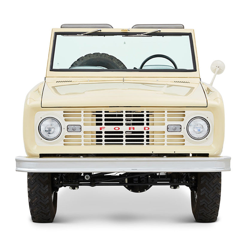 Classic Ford Bronco front view