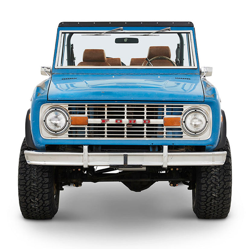Classic Ford Bronco front view