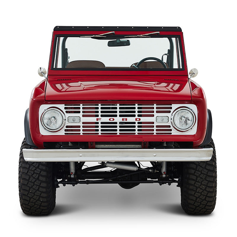 Classic Ford Bronco front view