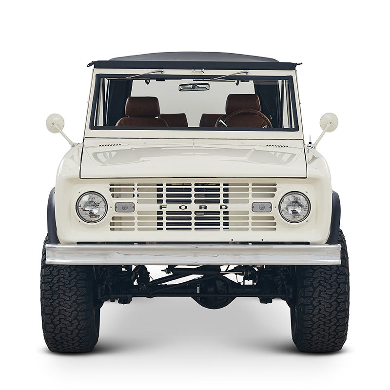 Classic Ford Bronco front view