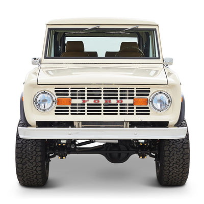 Classic Ford Bronco front view