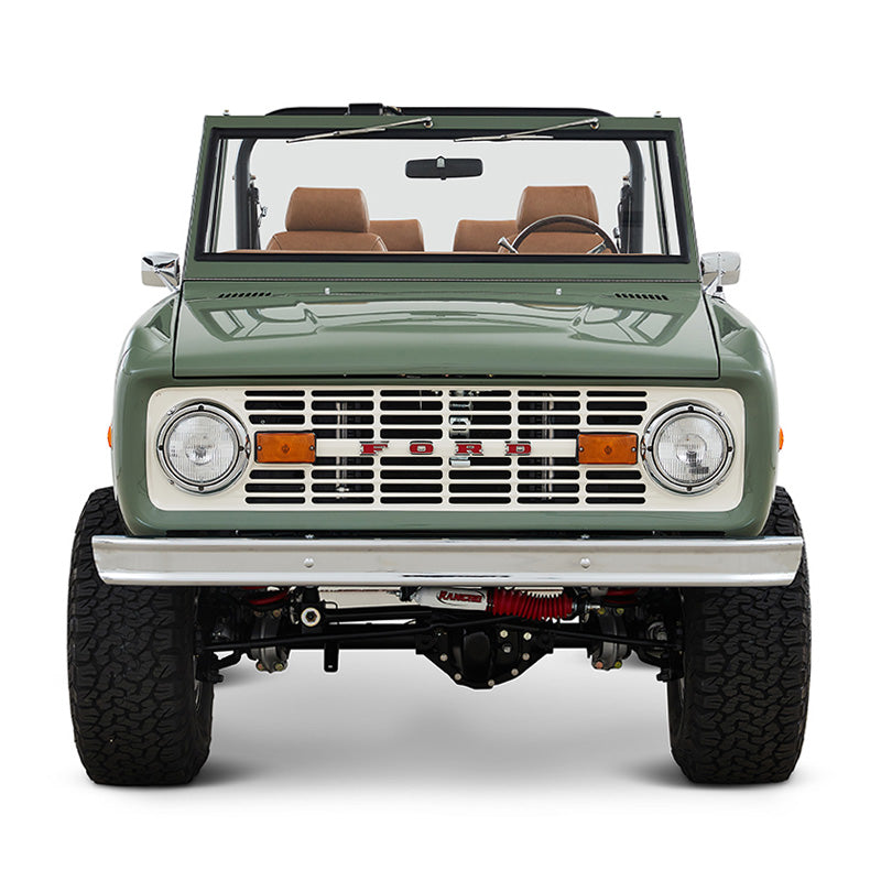 Classic Ford Bronco front view