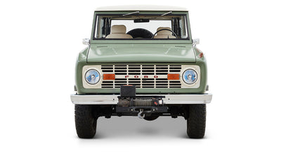 Classic Ford Bronco front view
