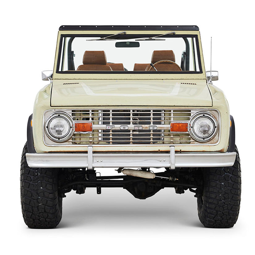 Classic Ford Bronco front view