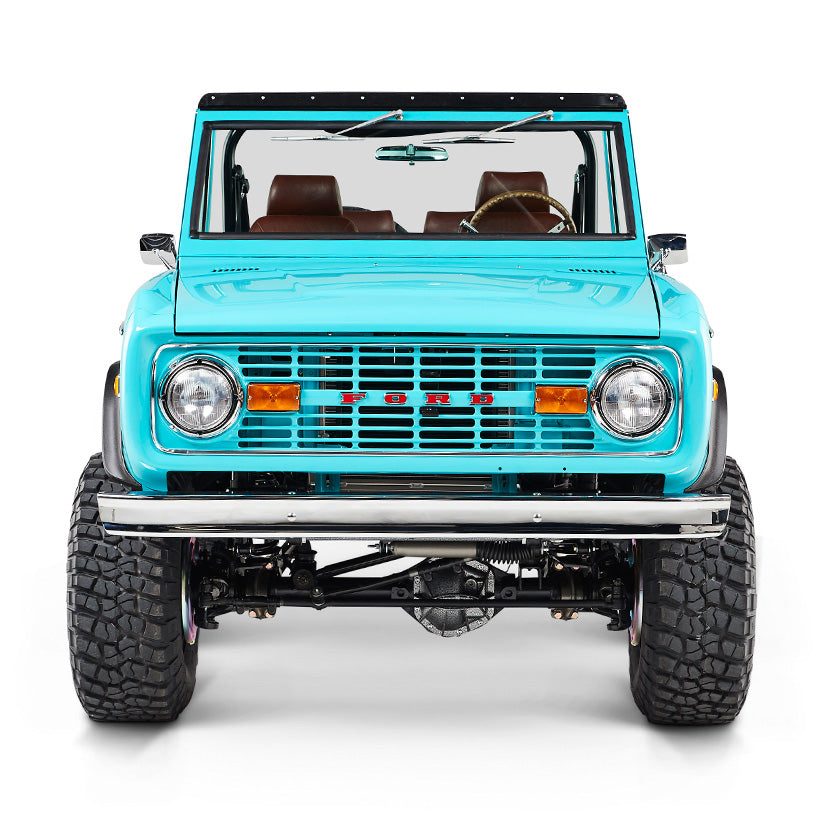 Classic Ford Bronco front view